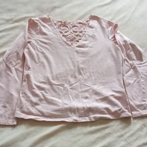 Pink "Together" 3/4 sleeve shirt